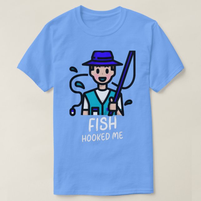 Camiseta Fish Hosted Me (Diseño del anverso)
