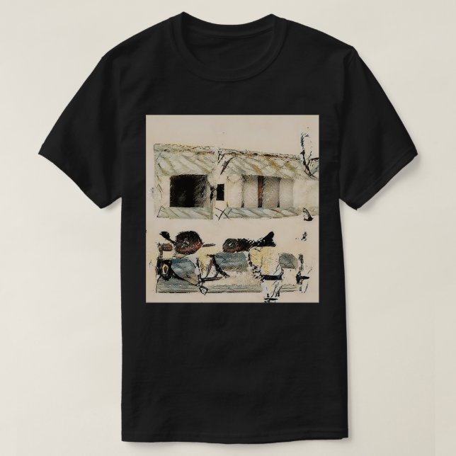 Camiseta FIsh House (Diseño del anverso)