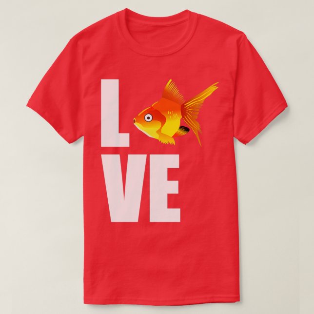 Camiseta Fish Love 3 (Diseño del anverso)