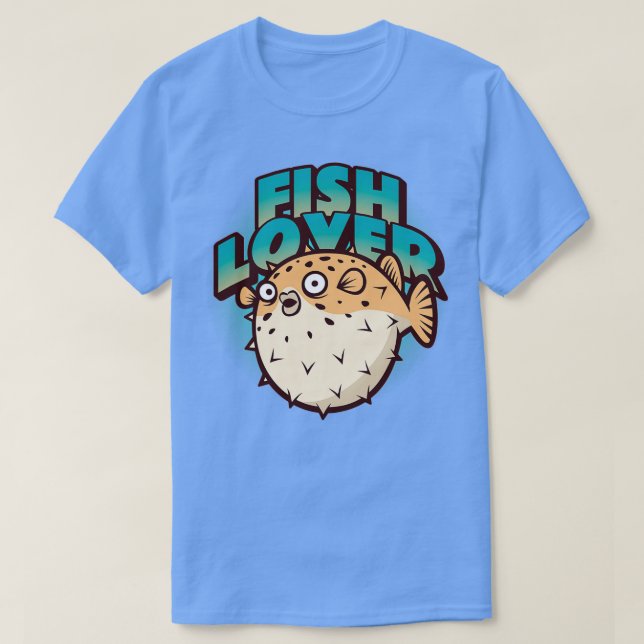 Camiseta Fish Lover (Diseño del anverso)