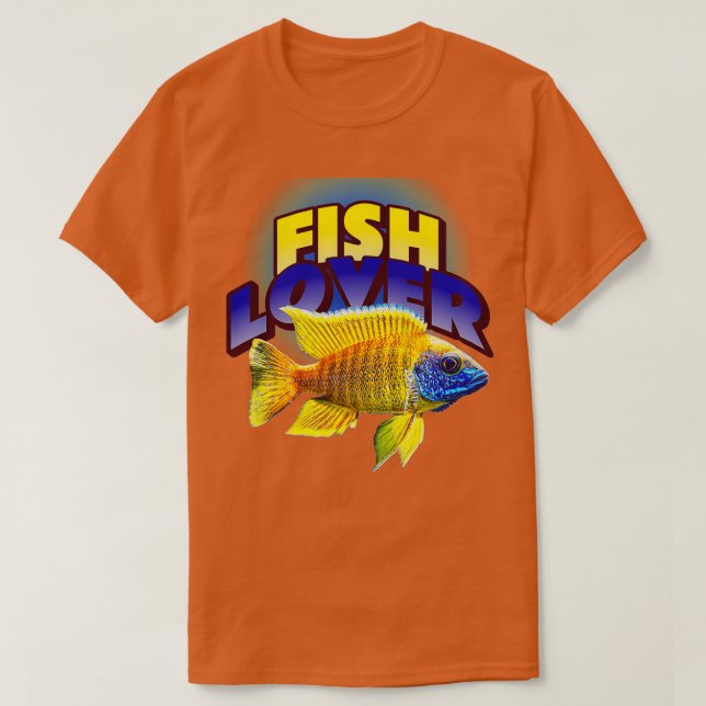 Camiseta Fish Lover 2 (Diseño del anverso)