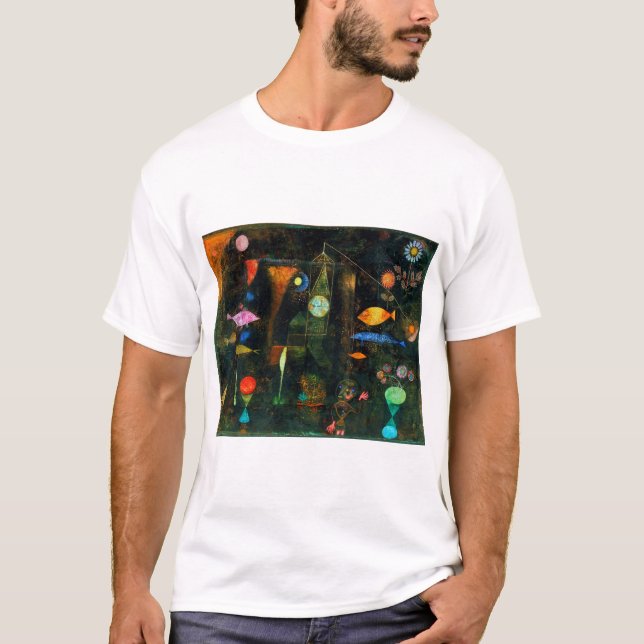 Camiseta Fish Magic, Paul Klee (Anverso)