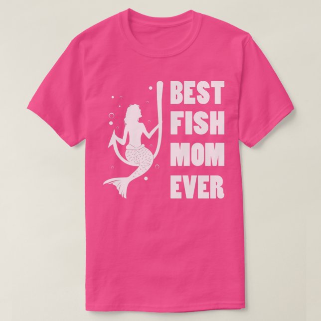 Camiseta Fish Mom (Diseño del anverso)