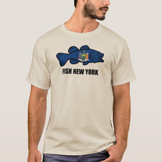 Camiseta Fish New York Bass (Anverso)