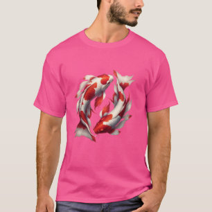 Camiseta Fish Nishikigoi Aesthetic L de Koi Carp japonés Gu