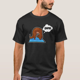 Camiseta Fish Otter Yoga Poses Gimnasia Deportiva Ohm Heart