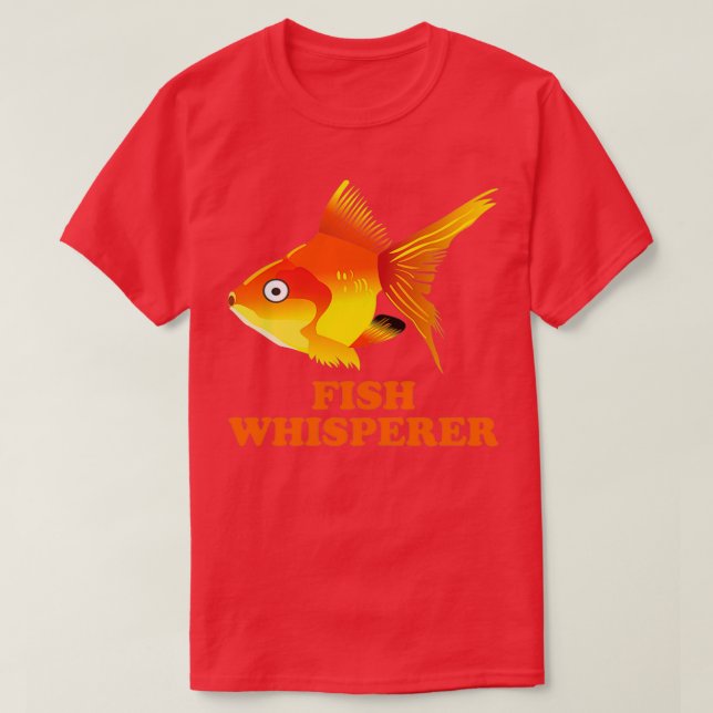 Camiseta Fish Whisperer (Diseño del anverso)