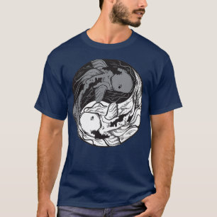 Camiseta Fish Yin-Yang Regalo de cumpleaños para todos los 