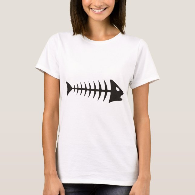 Camiseta Fishbone - muestras de espiga (Anverso)