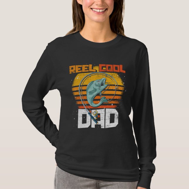 Camiseta Fisher Dad Fisherman Angle Fish Guay Pesca (Anverso)