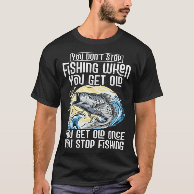 Camiseta Fisher Get Back All The Money I d Spend It On Fish (Anverso)