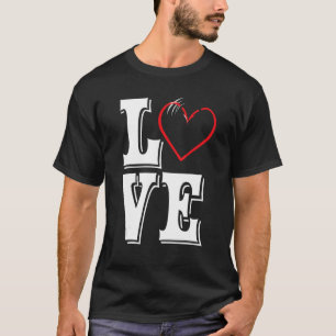 Camiseta Fisher Love Hook Rod Fisherman Heart Anger Fishin