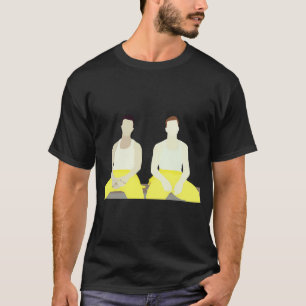 Camiseta Fisher Martens patrón Vainilla y Chocolate