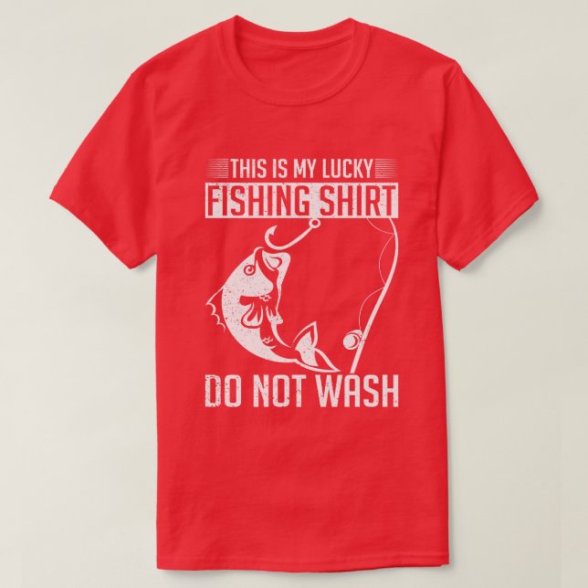 Camiseta Fisherman Angle Fish Angling Funny Fishing (Diseño del anverso)