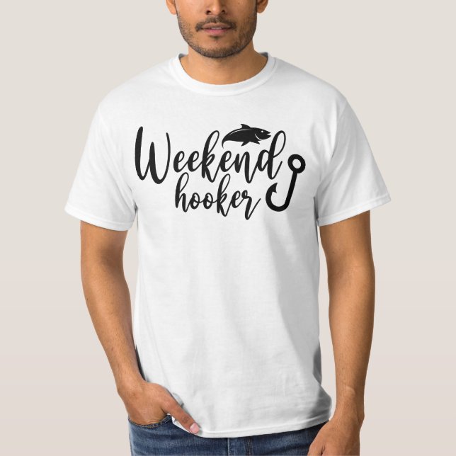Camiseta Fisherman de fin de semana (Anverso)