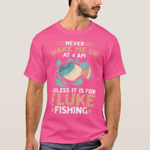 Camiseta Fisherman Fish Catcher Fisher Fishing Rod Fluke Fi