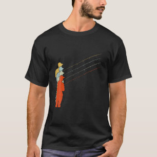 Camiseta Fisherman Fly Fishing Rods Amantes Pesqueros Fishe