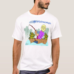 Camiseta Fisherman Funny Personalizado