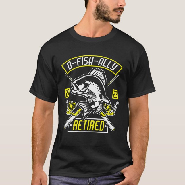Camiseta Fisherman O Fish Ally Retirado 2023 Retirem (Anverso)