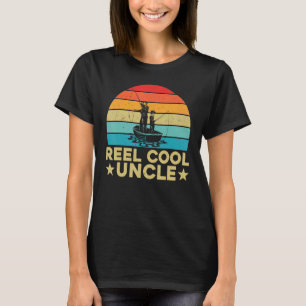 Camiseta Fisherman Retro Vintage Reel Guay Tío Fiebre