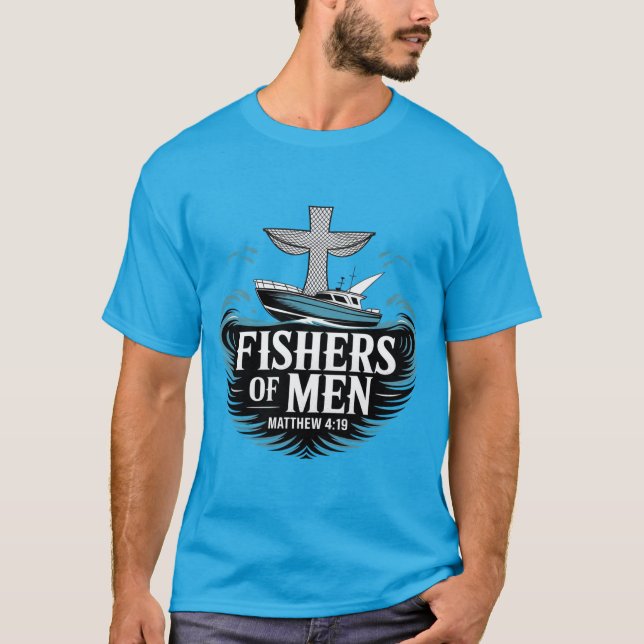 Camiseta Fishers Of Men Christian  (Anverso)