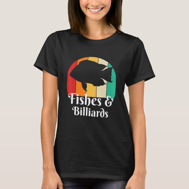 Camiseta Fishes And Billards (Anverso)