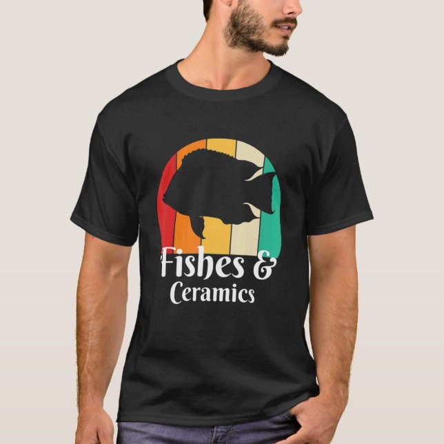Camiseta Fishes And Ceramics (Anverso)