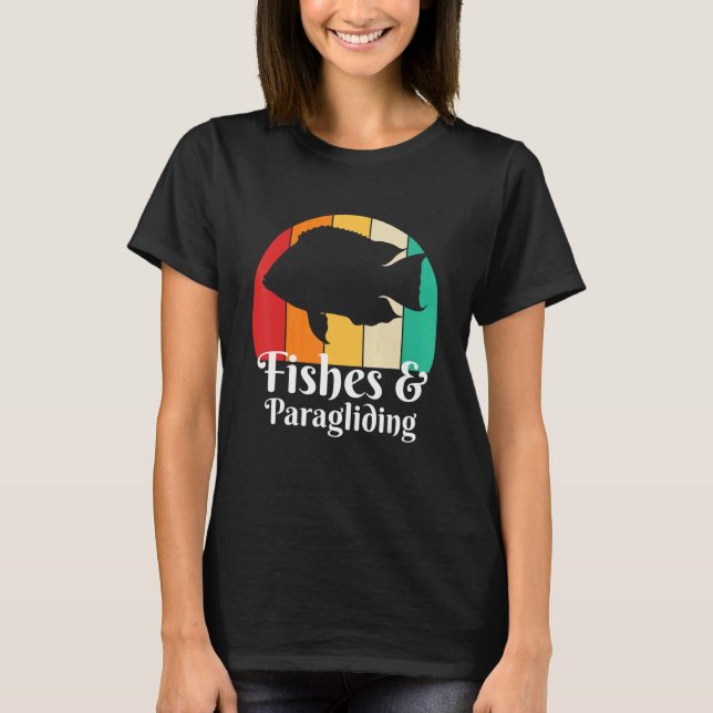 Camiseta Fishes And Paragliding (Anverso)