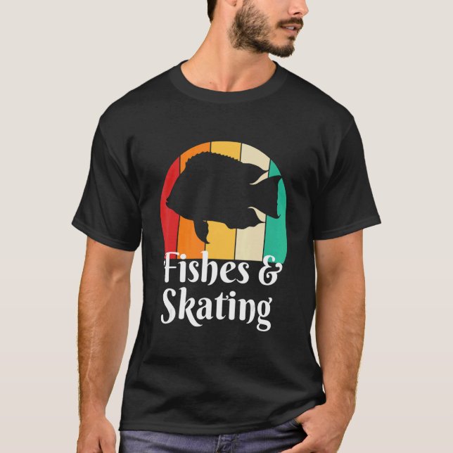 Camiseta Fishes And Skating (Anverso)
