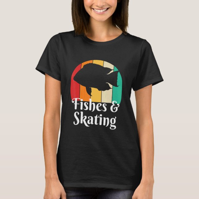 Camiseta Fishes And Skating (Anverso)
