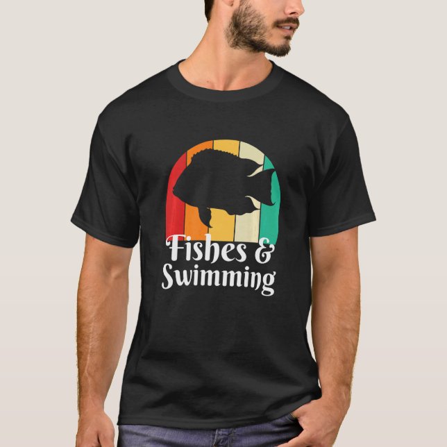 Camiseta Fishes And Swimming   (Anverso)