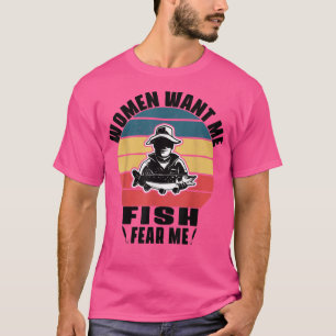 Camiseta Fishing Boat Captain Worker Officer Women Want Me