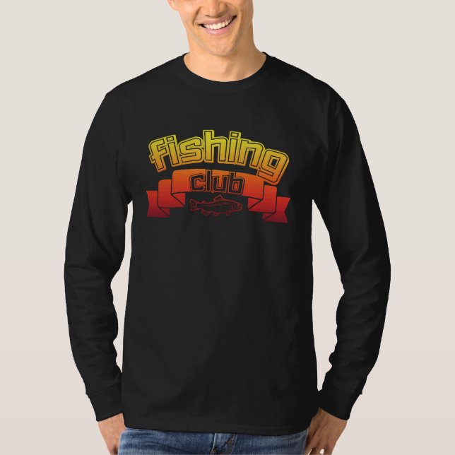 Camiseta Fishing Club Fishing Time Fisherman Outfit (Anverso)