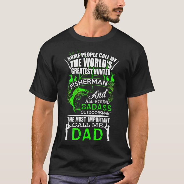 Camiseta Fishing Dad (9) love  (Anverso)