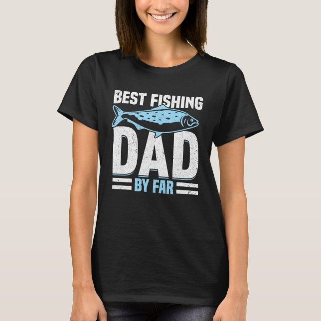 Camiseta Fishing Fisherman Father Fisher Dad Fish  5 (Anverso)