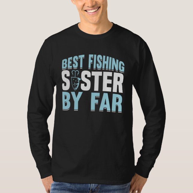 Camiseta Fishing Fisherman Sister Fisher Fish  8 (Anverso)