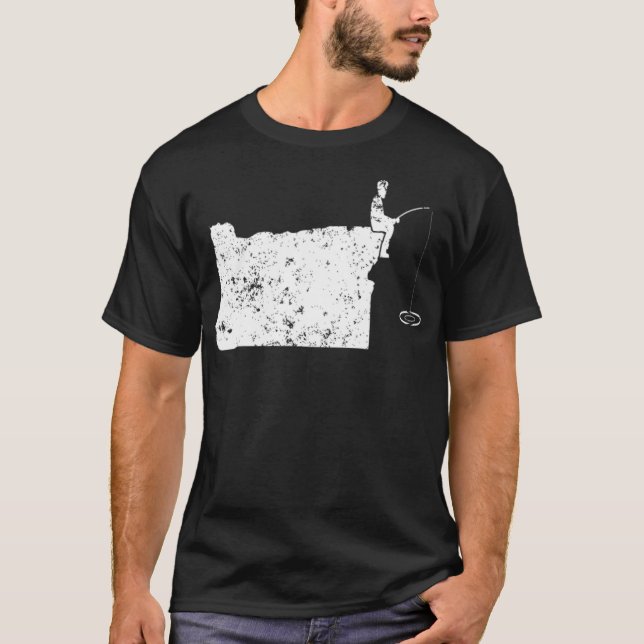 Camiseta Fishing Grandpa OR Fishing With Papaw charleston  (Anverso)