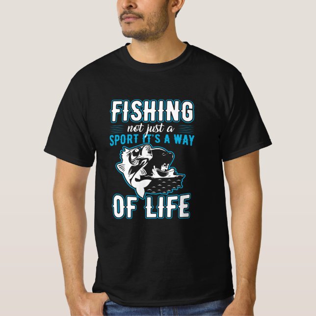 Camiseta Fishing It Is A Way Of Life (Anverso)