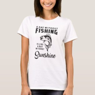 Camiseta Fishing Love Fishing Rod Fisherman Funny Gift Idea