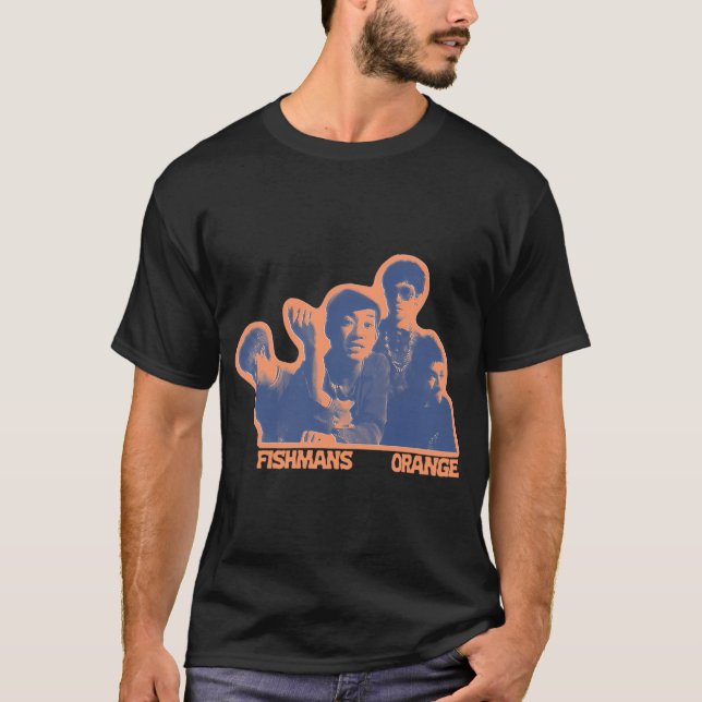 Camiseta Fishmans - Álbum Naranja (Anverso)