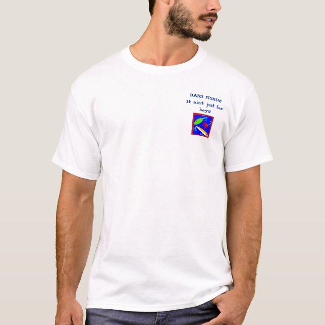 Camiseta ¡fishon2, BAJO FISHIN no está apenas para los (Anverso)