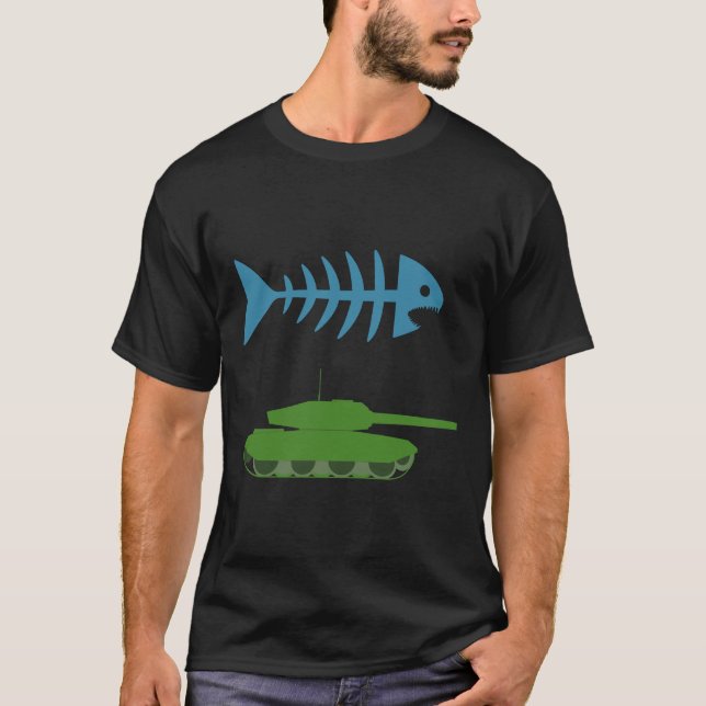 Camiseta Fishtank Comic Fish Tank (Anverso)