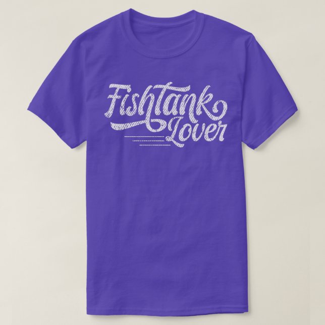 Camiseta Fishtank Lover 2 (Diseño del anverso)