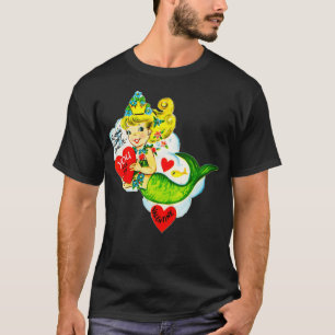Camiseta Fishy Mermaid Valentine