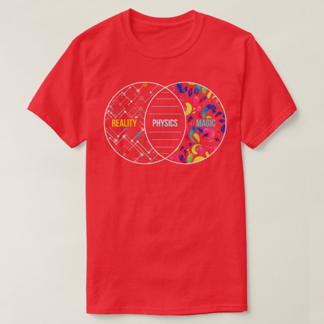 Camiseta Física Como La Mágica Pero La Fisica Real Funny Pu (Diseño del anverso)