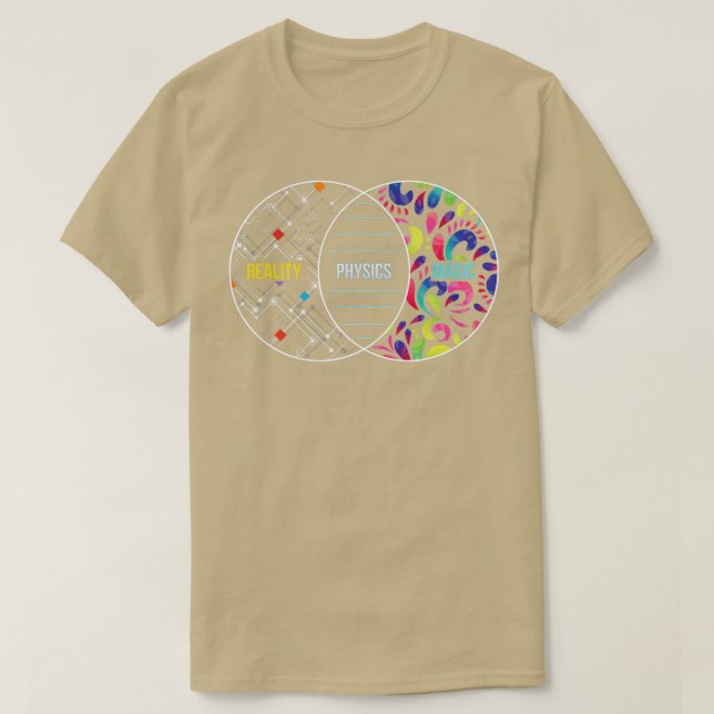 Camiseta Física Como La Mágica Pero La Fisica Real Funny Pu (Diseño del anverso)