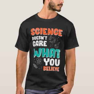 Camiseta Física Cuántica Juego de Palabras T Ciencia Cree