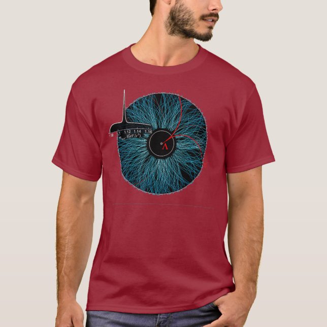 Camiseta Física de partículas Higgs Modelo estándar Quantum (Anverso)