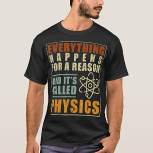 Camiseta Física del regalo de física del profesor de física