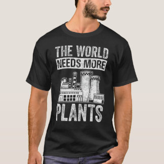 Camiseta Física: El mundo necesita más plantas de motor nuc